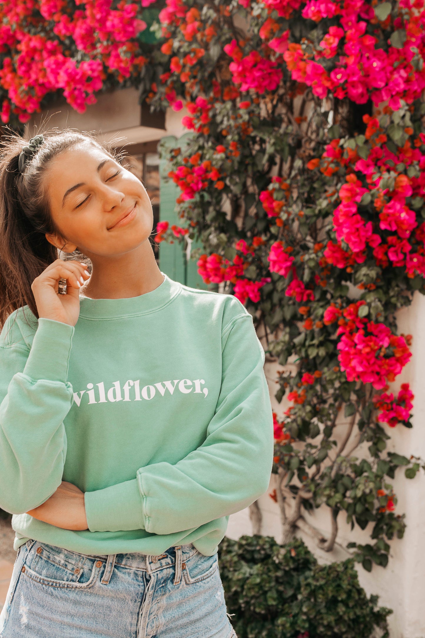 WILDFLOWER, CREWNECK – EDITION 001