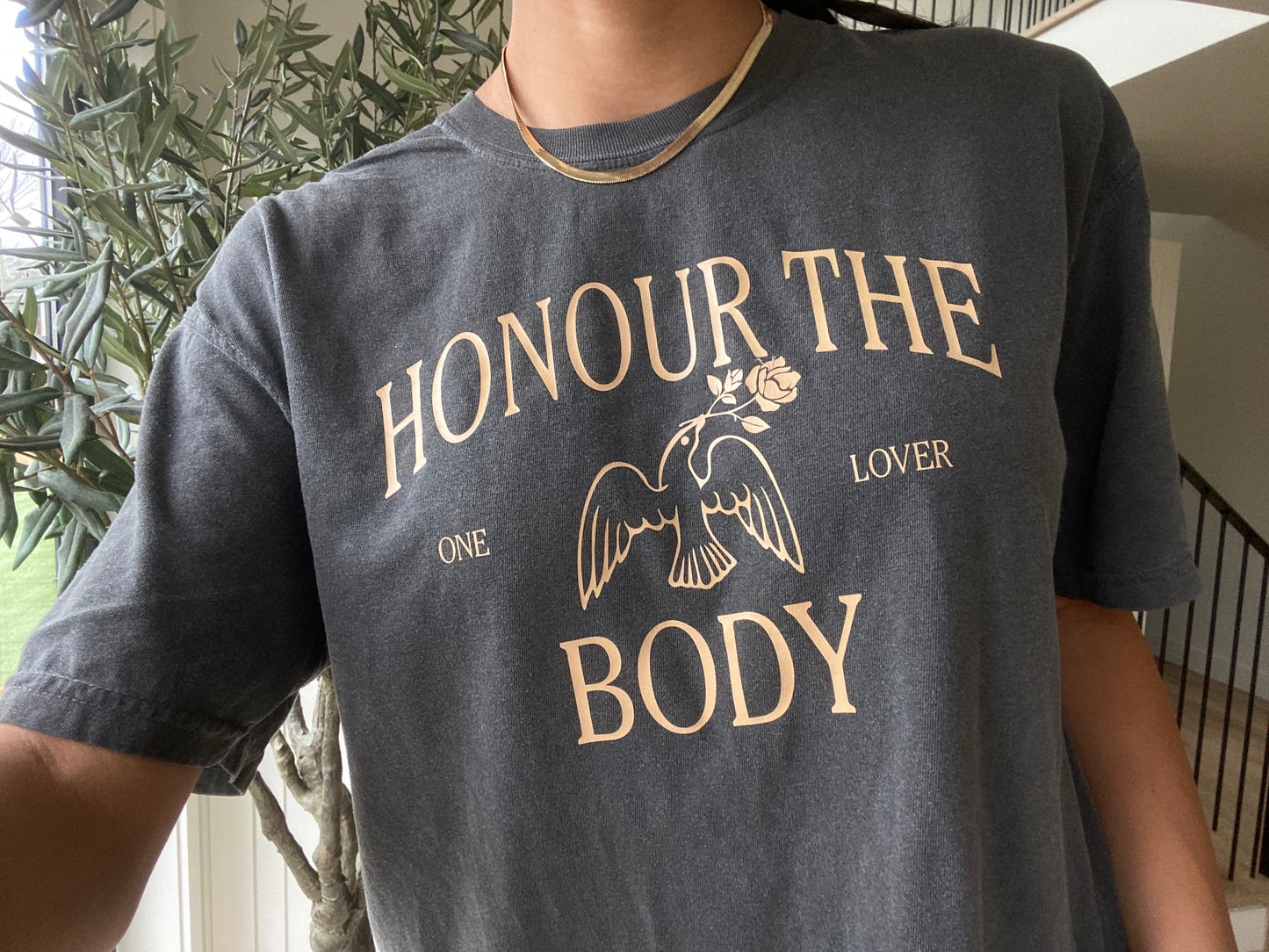 Honour the Body Oversized Tee